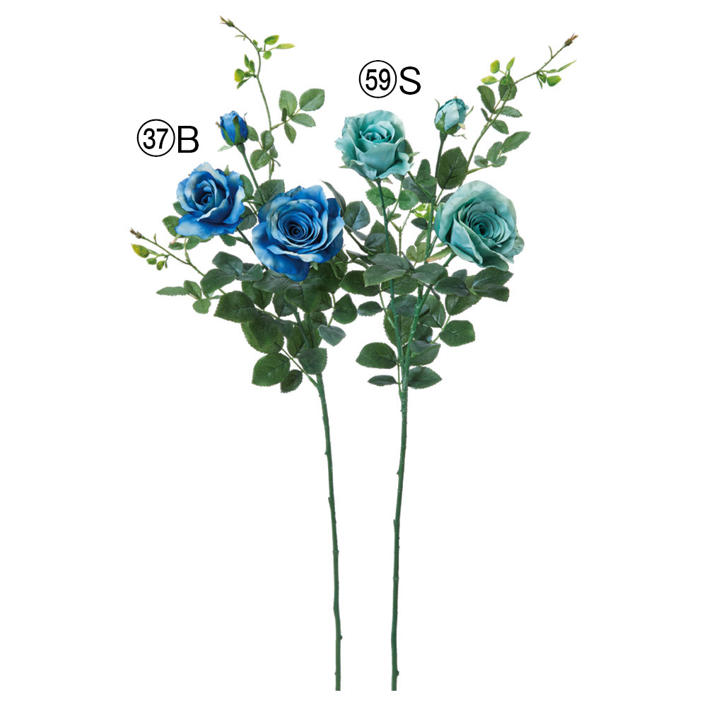 A-35449 ブレンダローズ×２　つぼみ×１